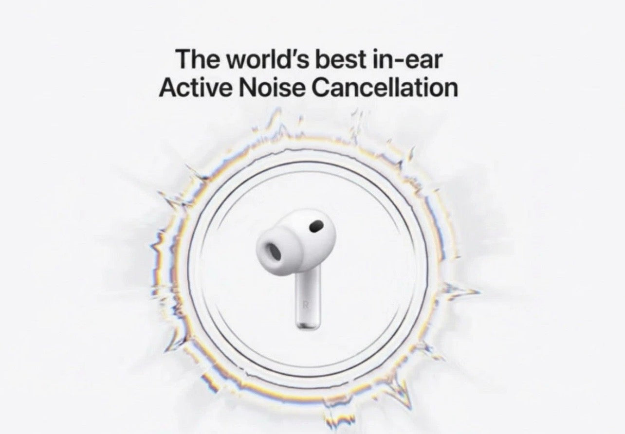 AirPods Pro 3s Active Noise cancellation