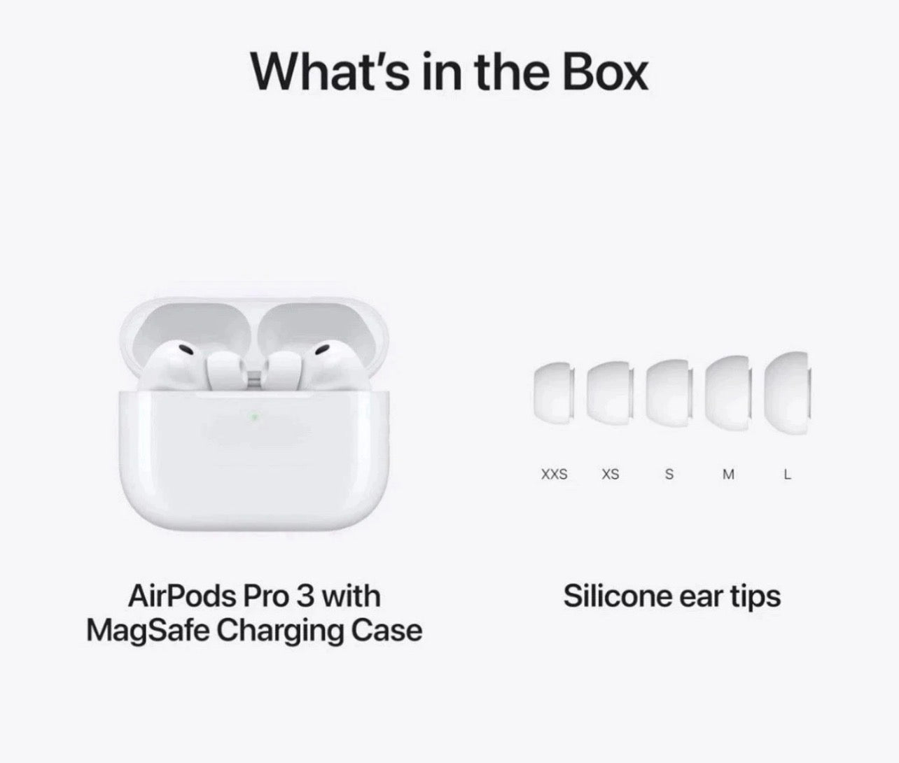 AirPods Pro 3s Active Noise cancellation